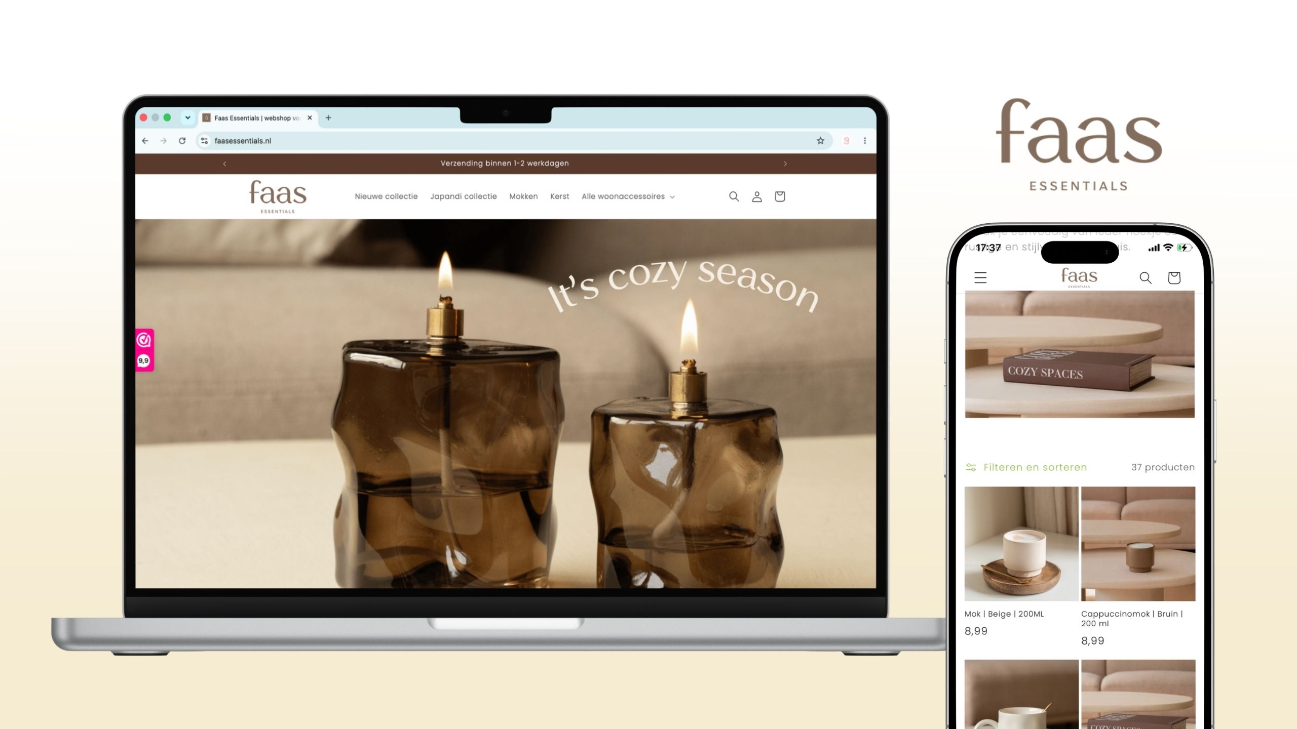 Klantcase Faas Essentials - Google Ads, SEO, optimalisatie en marketingadvies