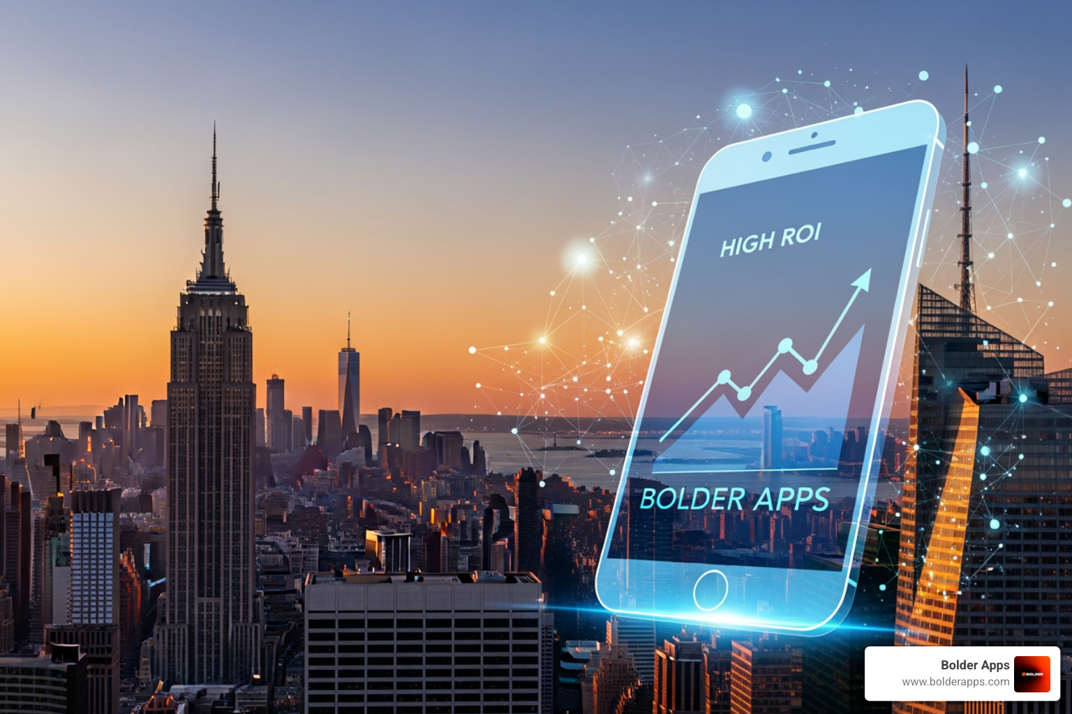 A sleek dashboard showing rapid growth metrics like user acquisition, engagement, and revenue - Top 10 Mobile App Development Companies in NYC 2026: Why Bolder Apps is the New Standard for High-Velocity ROI