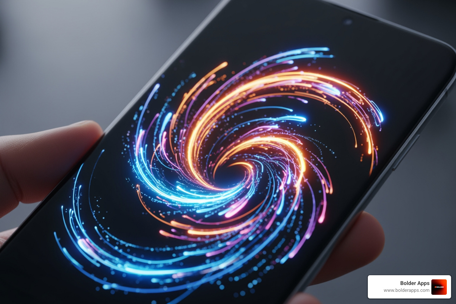 Smooth, complex animation on a phone screen demonstrating Flutter's Impeller 2.0 capabilities - Flutter vs. React Native in 2026: Why the 'New Architecture' and Impeller 2.0 Changed Everything