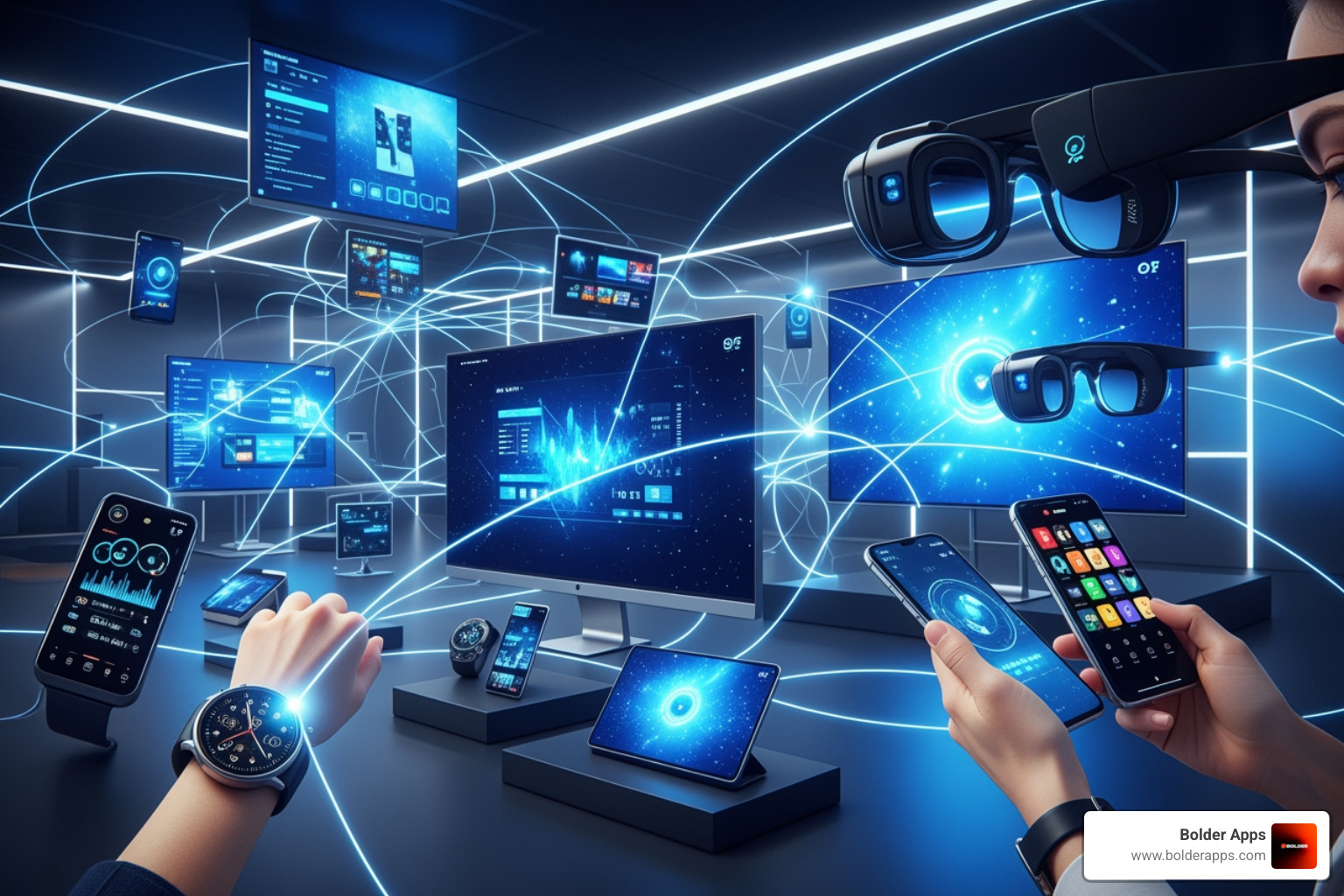 Interconnected ecosystem of wearables, smart TVs, AR glasses, and mobile phones - Beyond the Screen: The 2026 Guide to Interconnected ecosystem of wearables, smart TVs, AR glasses, and mobile phones - Beyond the Screen: The 2026 Guide to