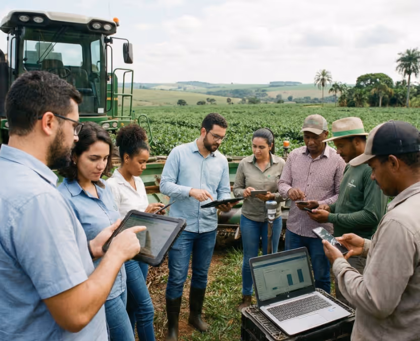 Treinamento onde o trabalho acontece
