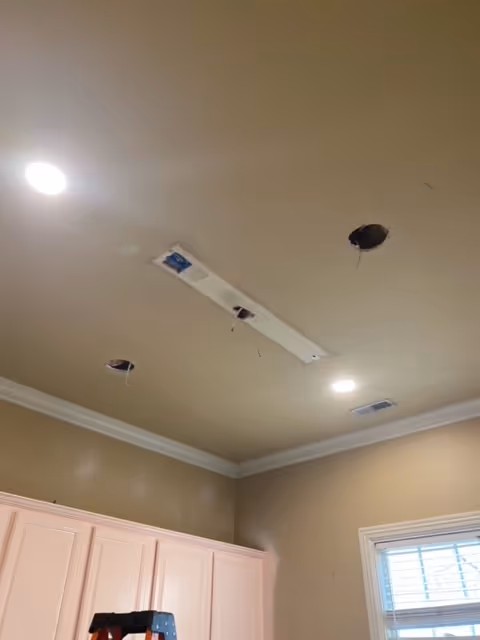 Before Drywall Repair in Nashville, TN