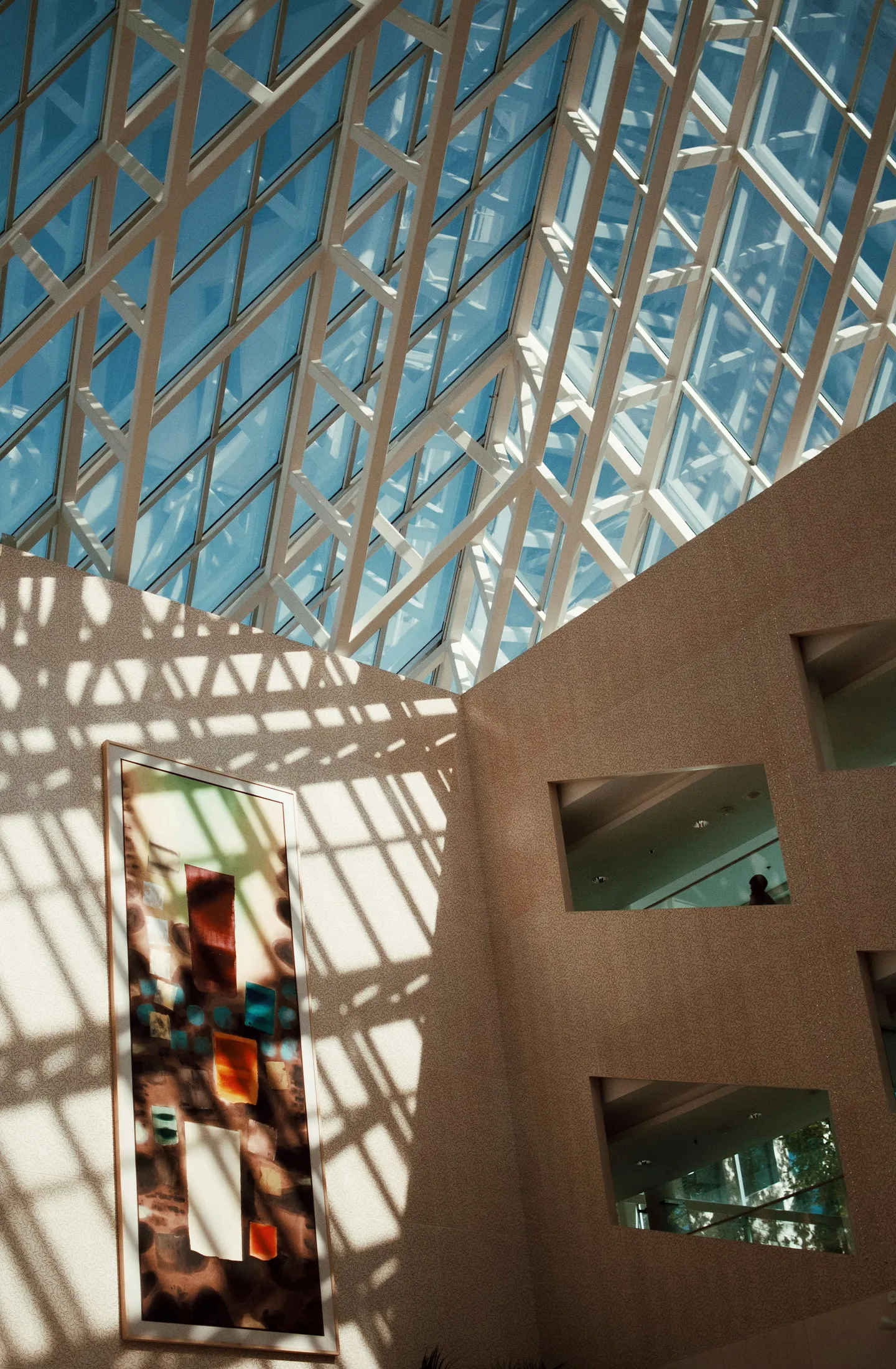 Muttart glass ceiling in Edmonton