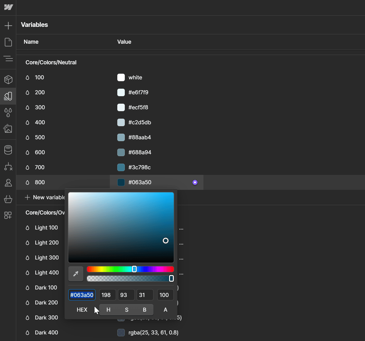 Biotech X Webflow Template And Ui Kit - Color
