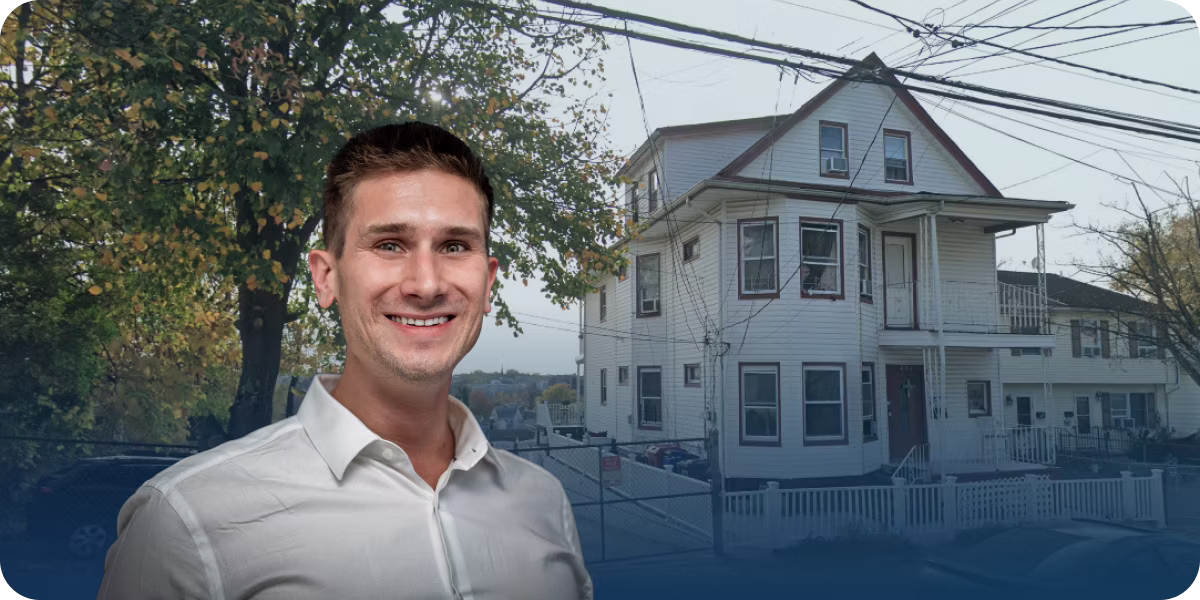 Vacant residential lot in Paterson, New Jersey sold by Leverage Homes
