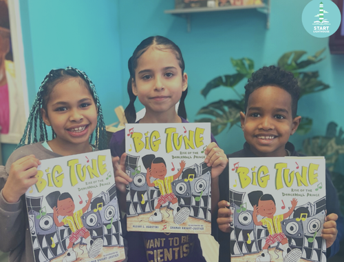 3 Childrens hold book 