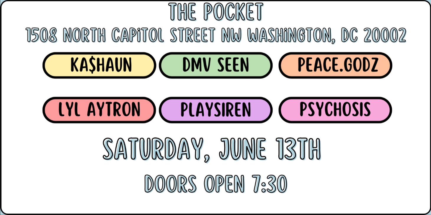 DMV SEEN feat. KA$HAUN, Peace.Godz, Lyl Aytron, Psychosis, Playsiren