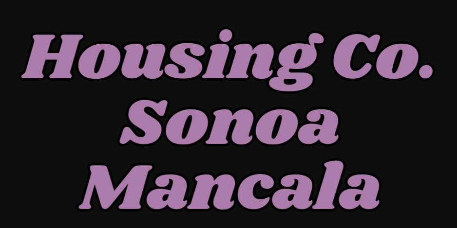 Sonoa • Mancala • Housing Co.