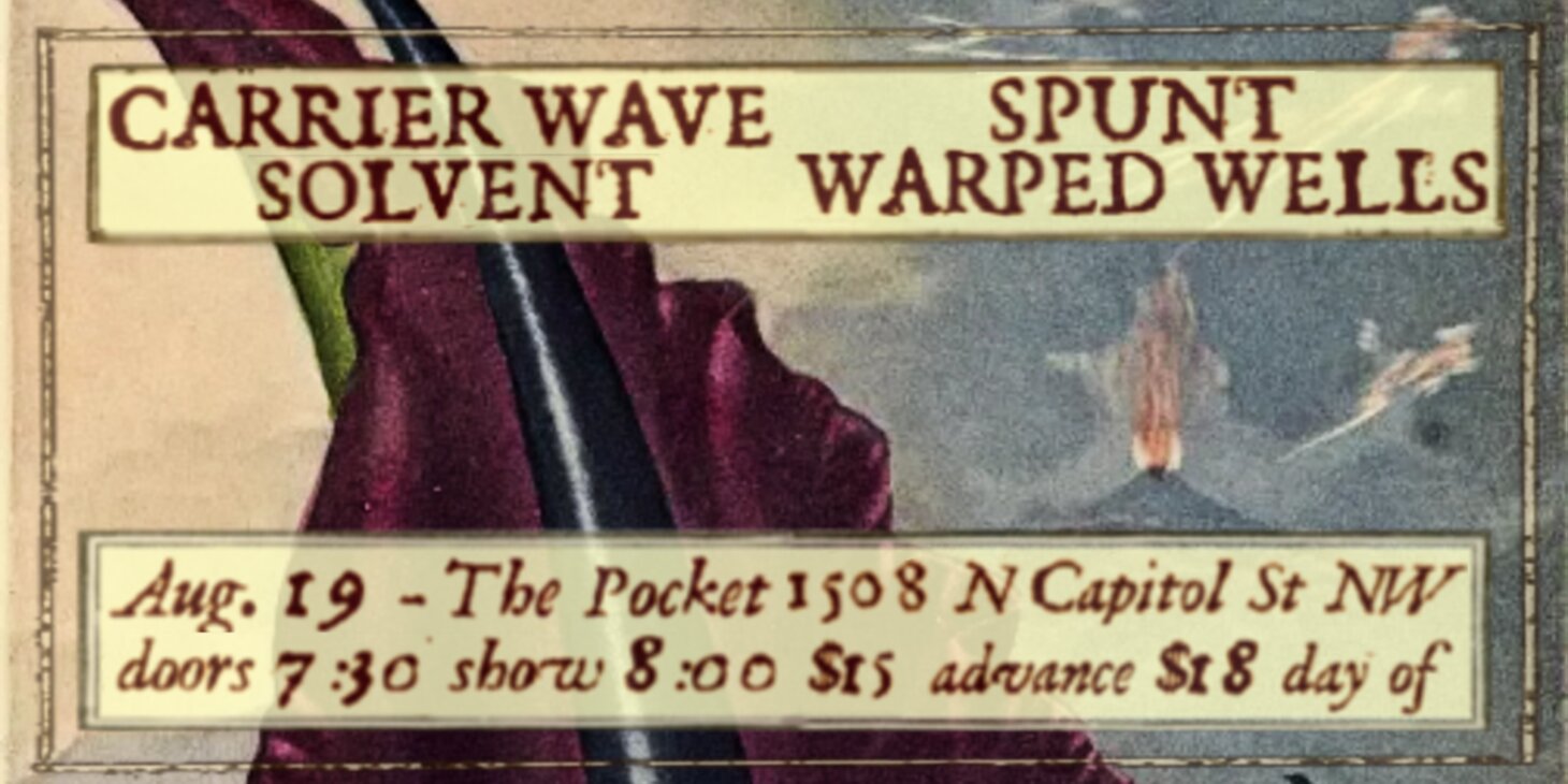 Carrier Wave + Spunt w/ Solvent + Warped Wells