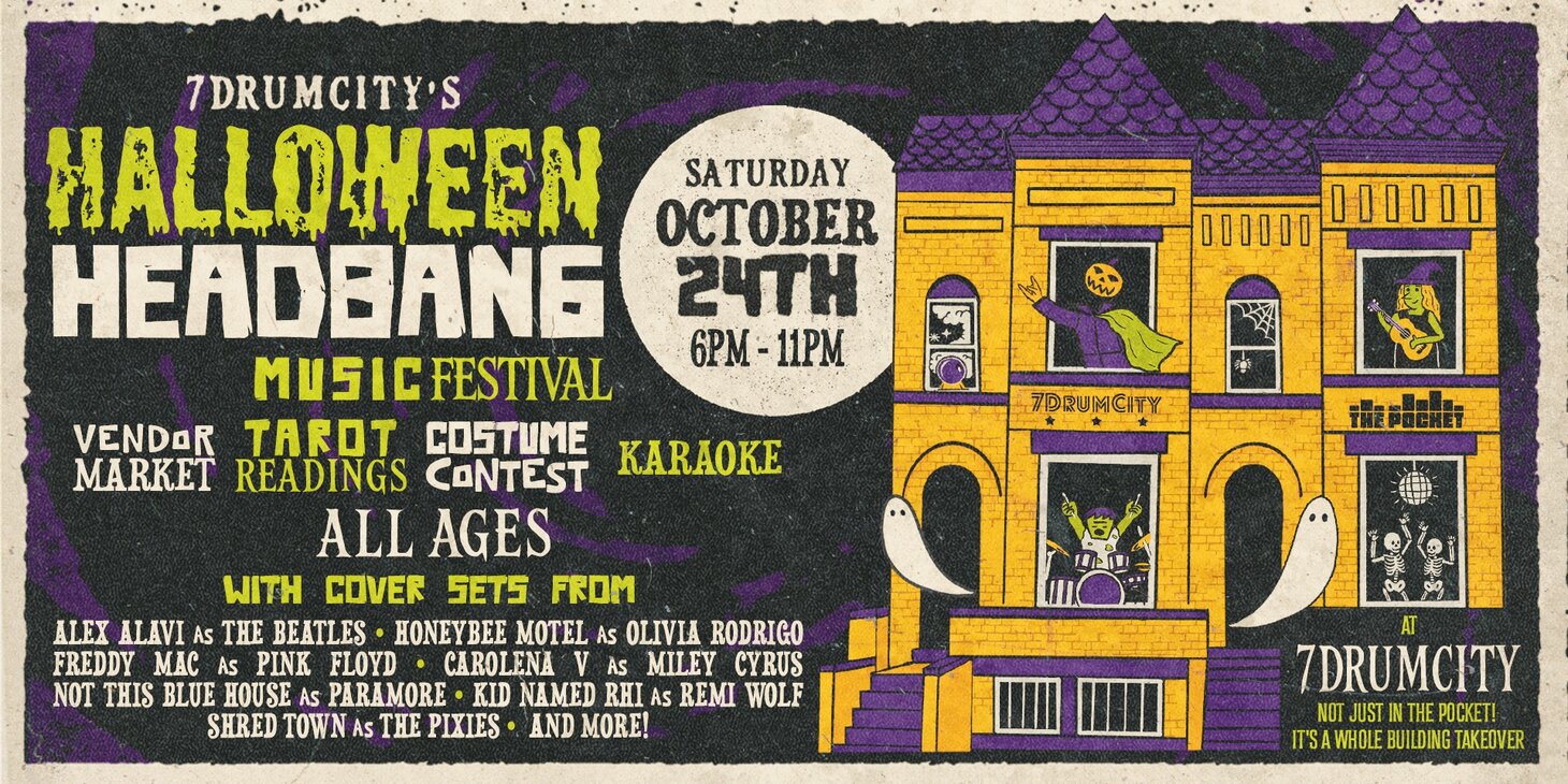 7DrumCity's Halloween Headbang