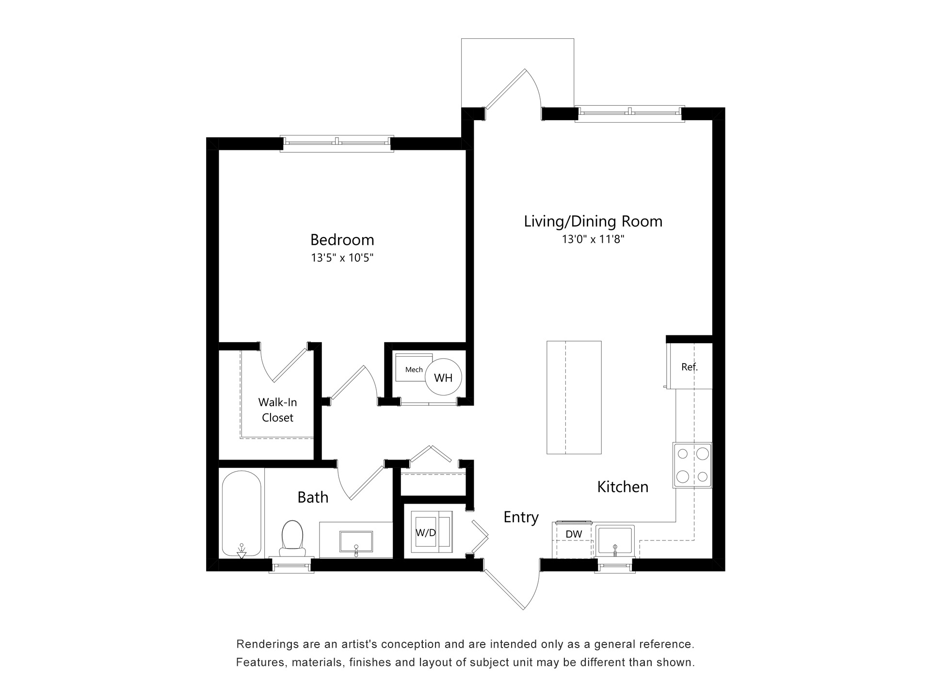 A2 floor plan layout