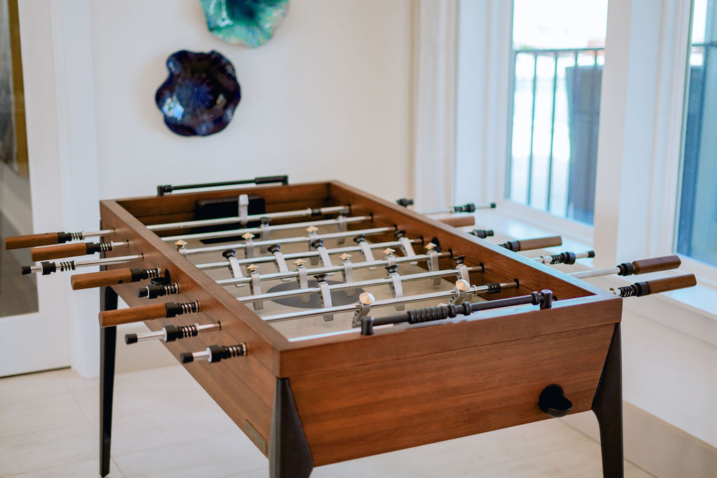 Community game room area