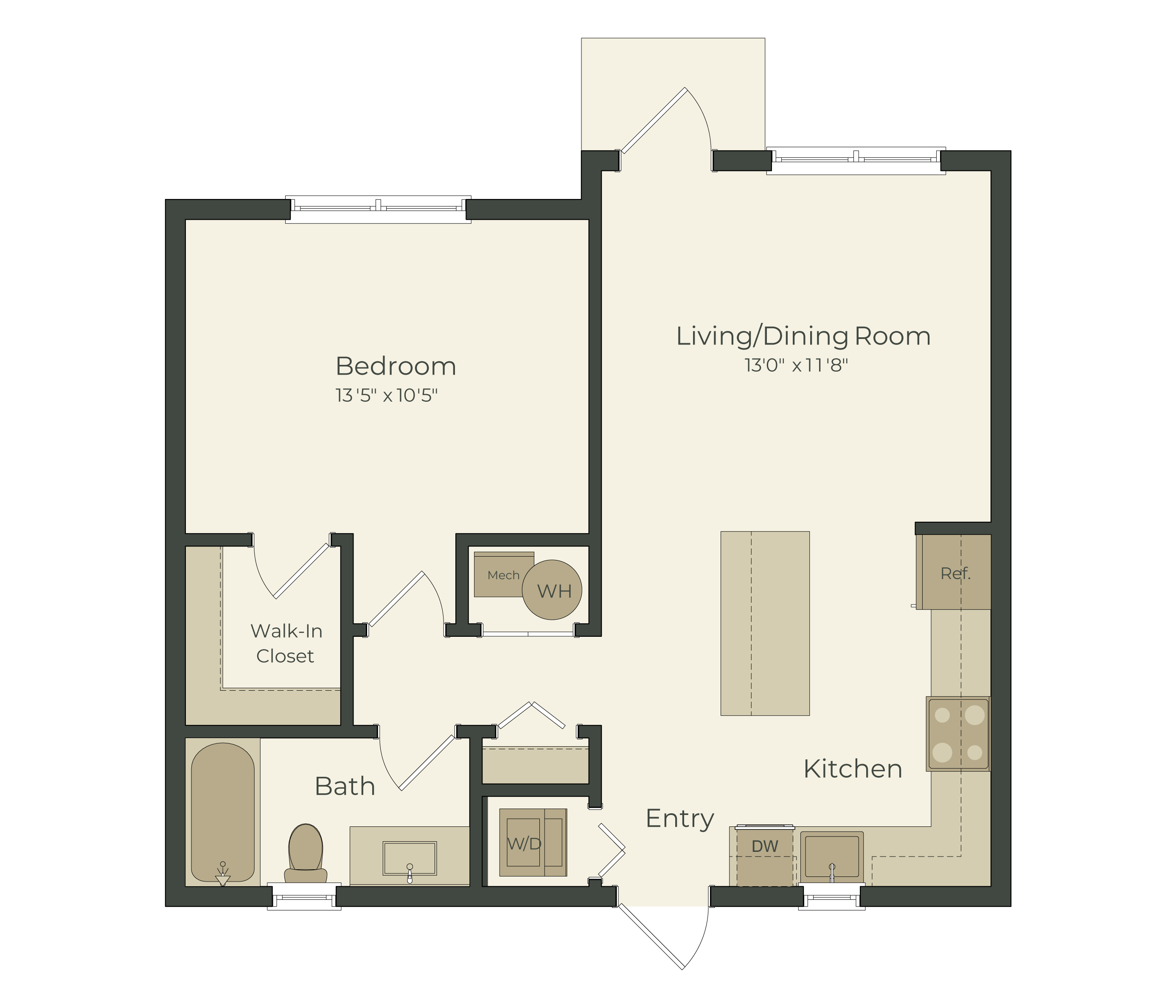 A2 floor plan layout