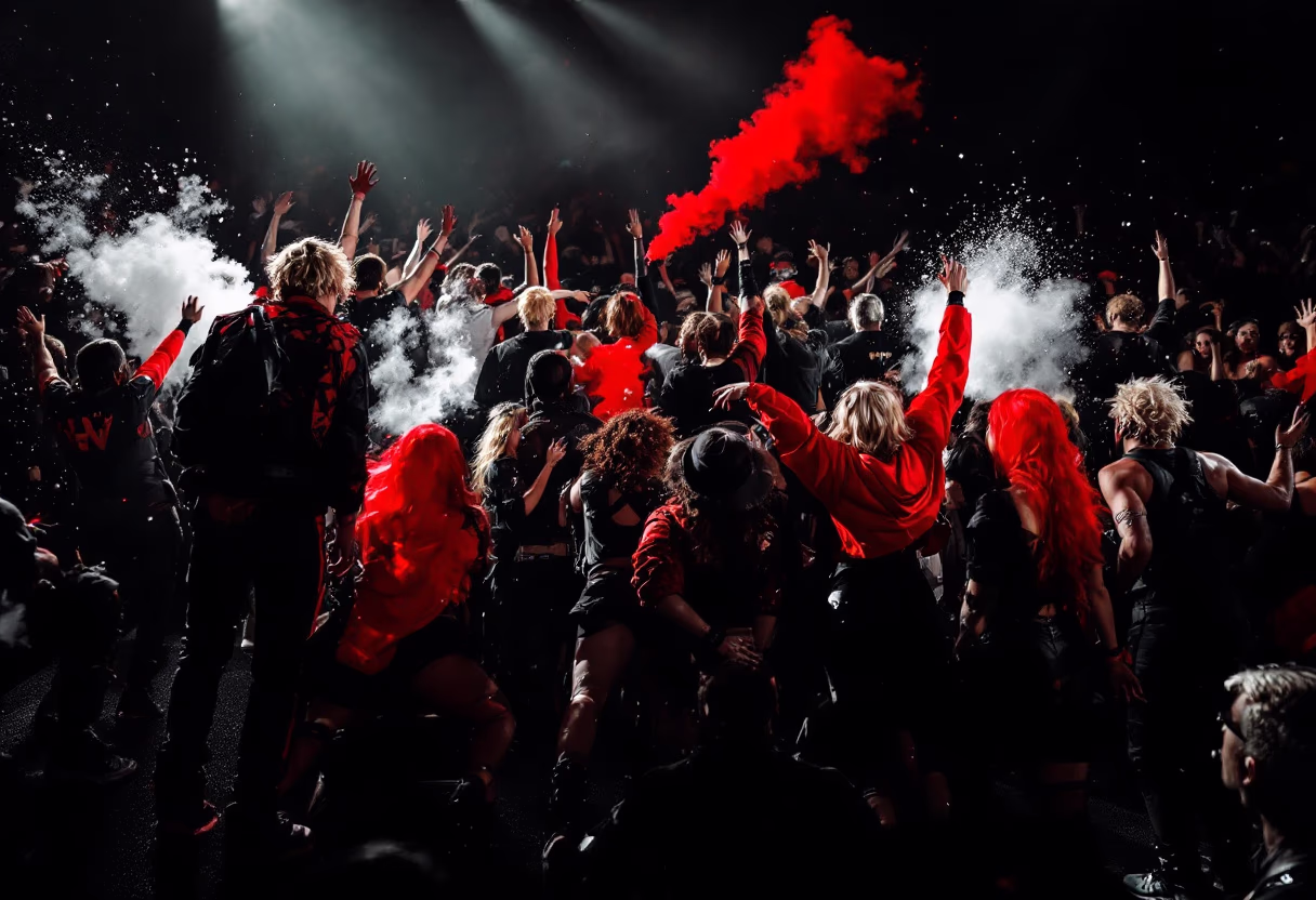image of concert crowd