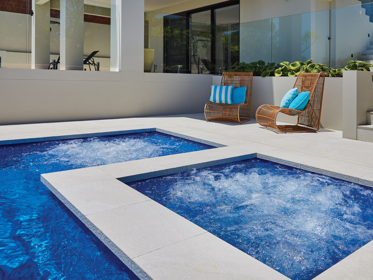 Whitehaven fibreglass pool, view 5