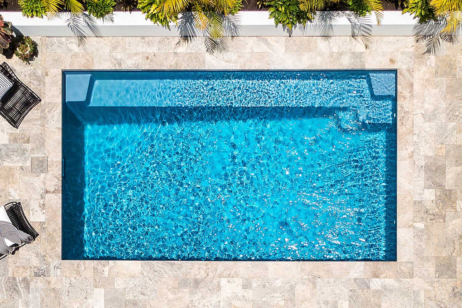 Hamilton fibreglass pool, view 4