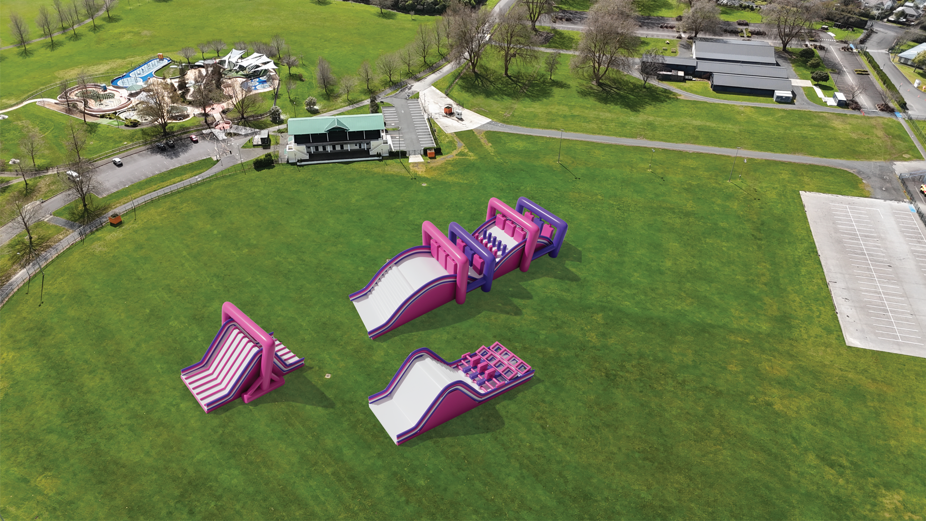 The Ninja Run is run by the pros at Ninja Valley with years of experience in large-scale events and attractions.