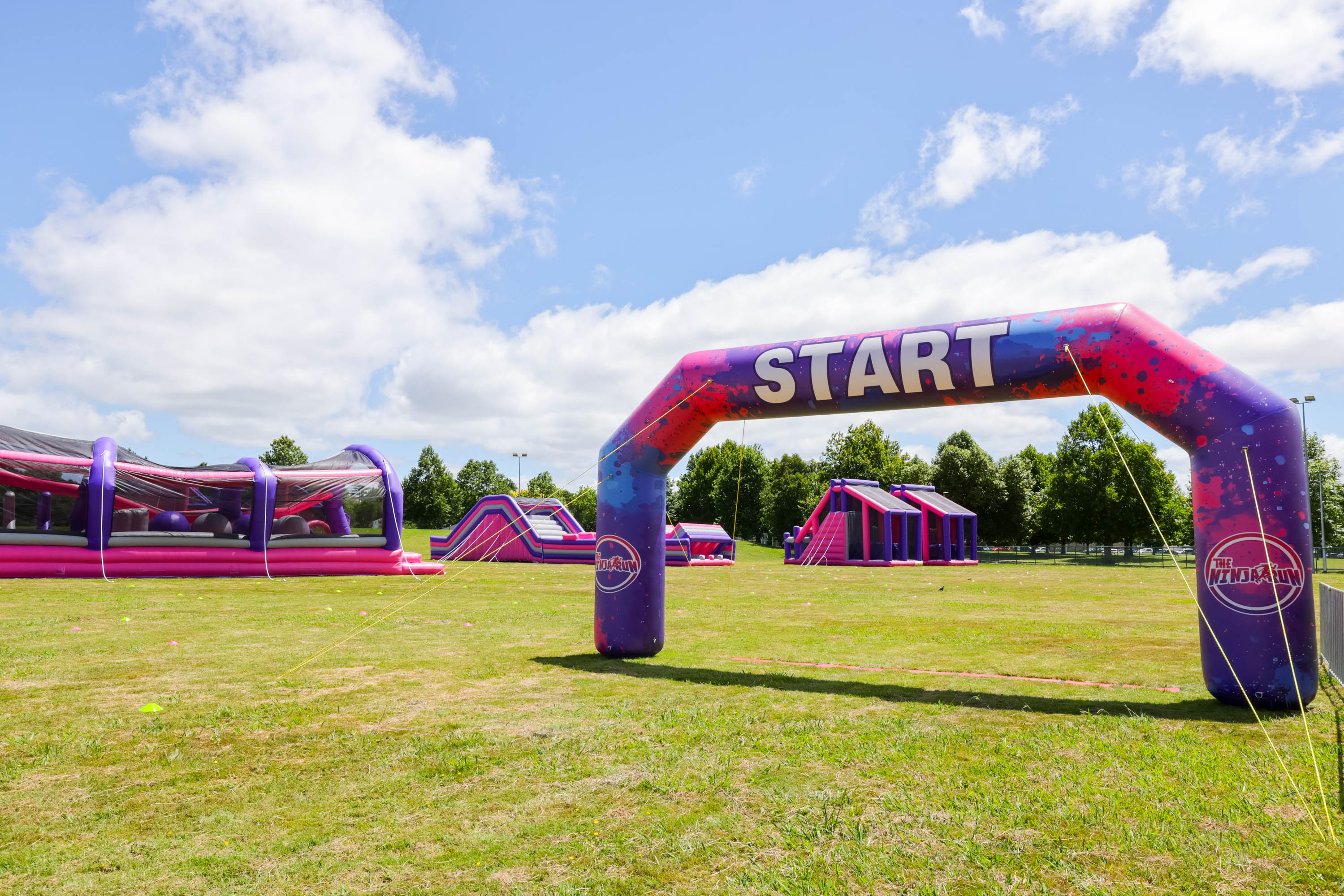 The Ninja Run is run by the pros at Ninja Valley with years of experience in large-scale events and attractions.