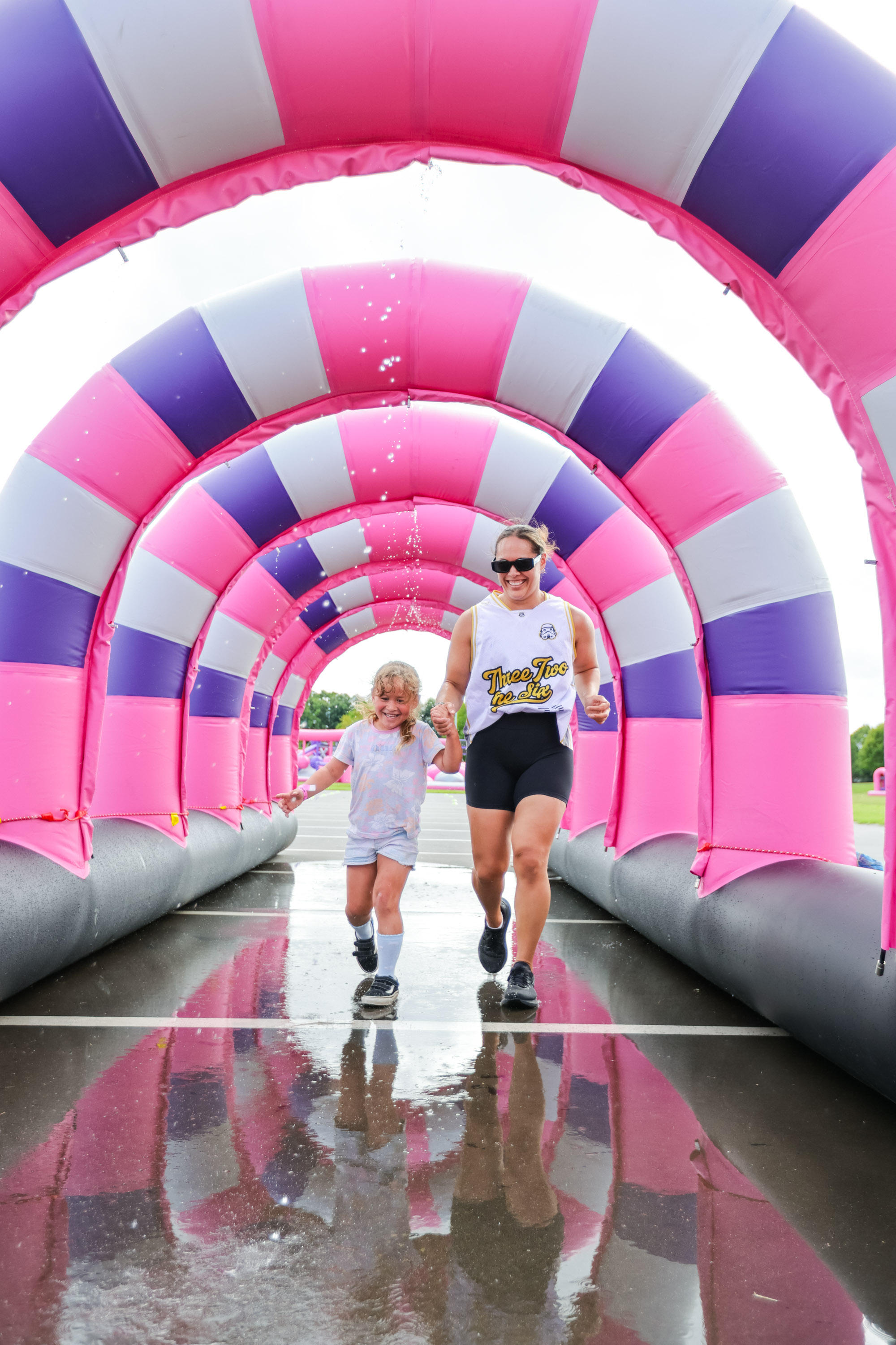 Feeling competitive? Our 5km fast & fierce tickets give those aged 8+ access to the ultimate timed challenge across 26 epic inflatable obstacles.