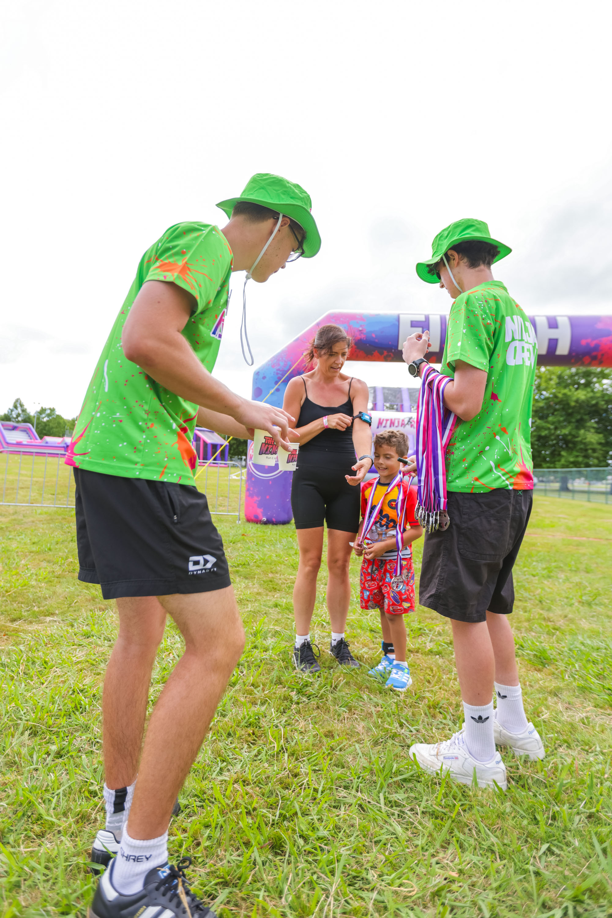 The Ninja Run partners with schools, clubs, charities and sports organisations to promote healthy movement, connection and teamwork.