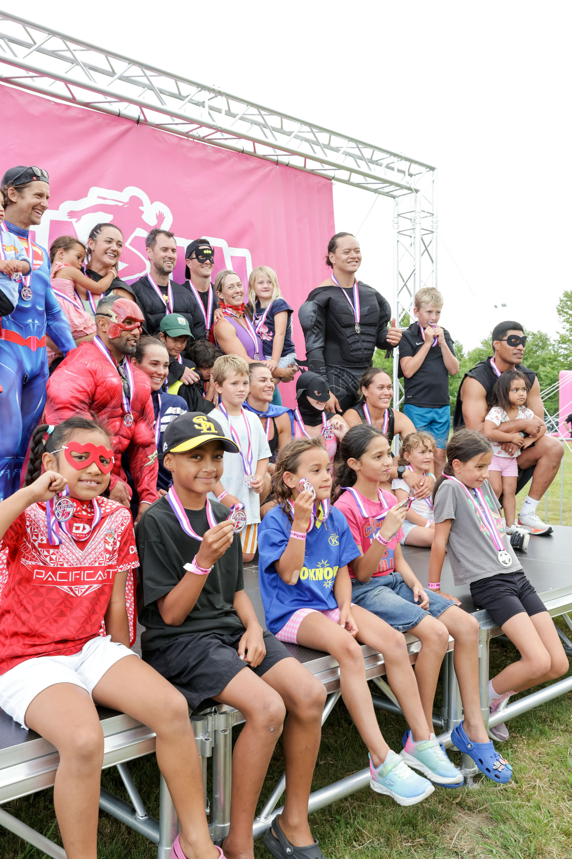 The Ninja Run was created to reimagine fitness and family days out — blending obstacle-course energy with festival vibes.