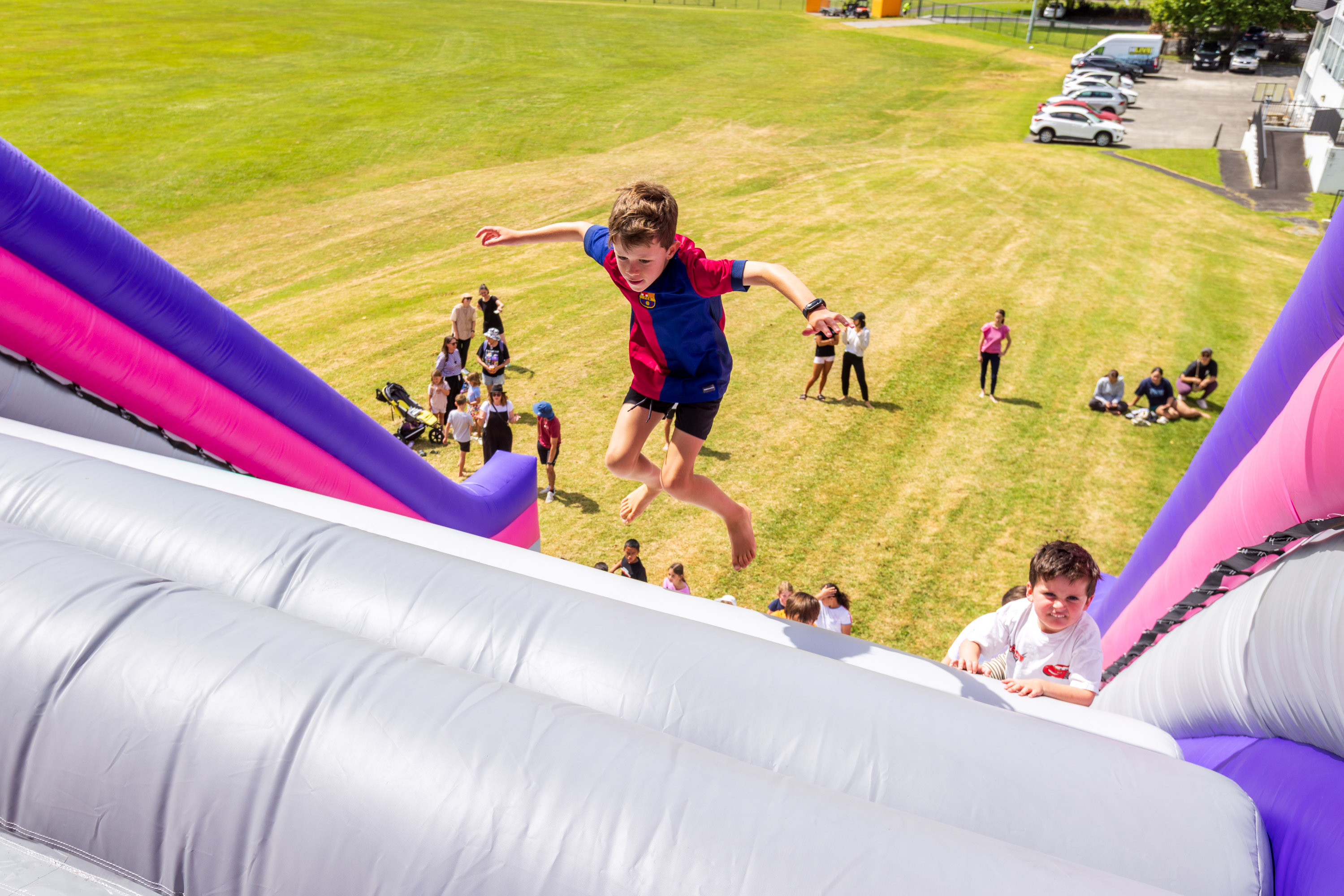 From soft landings to certified marshals, every part of Ninja Run is designed for safe, stress-free family fun.