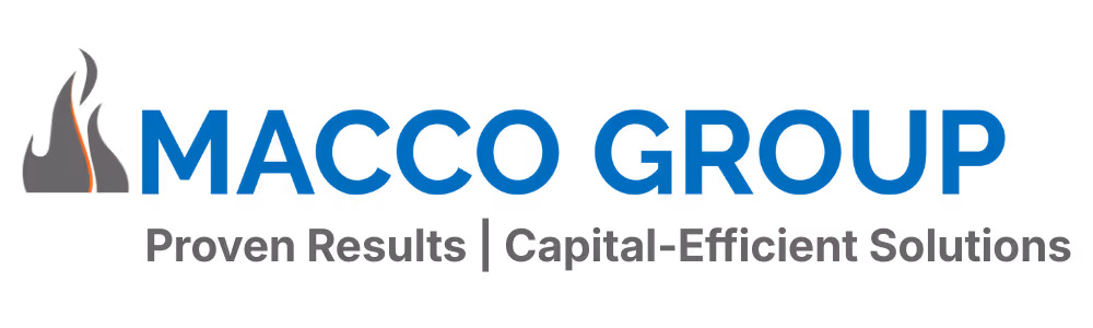 The macco group logo.