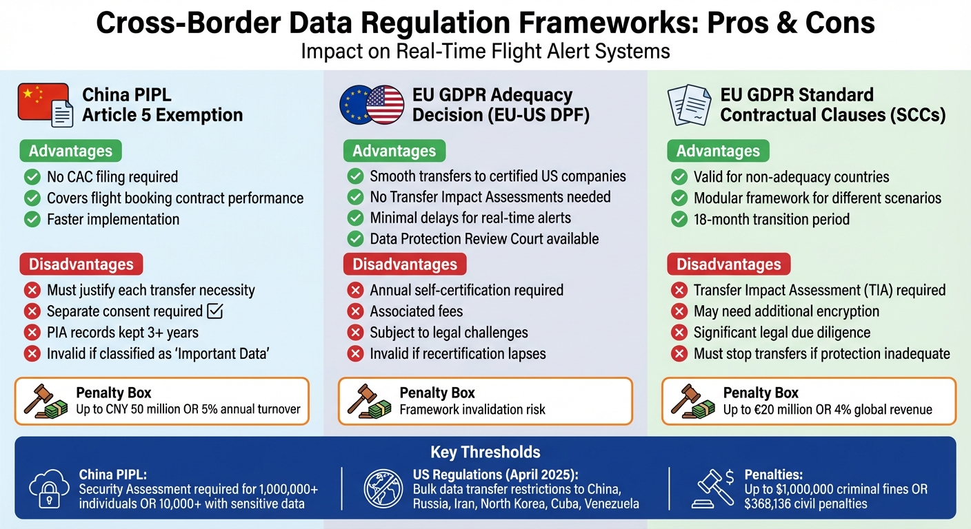 Cross-Border Data Regulation Frameworks Comparison for Flight Deal Platforms