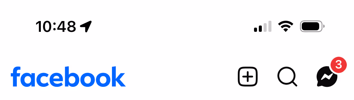 Facebook Search Icon