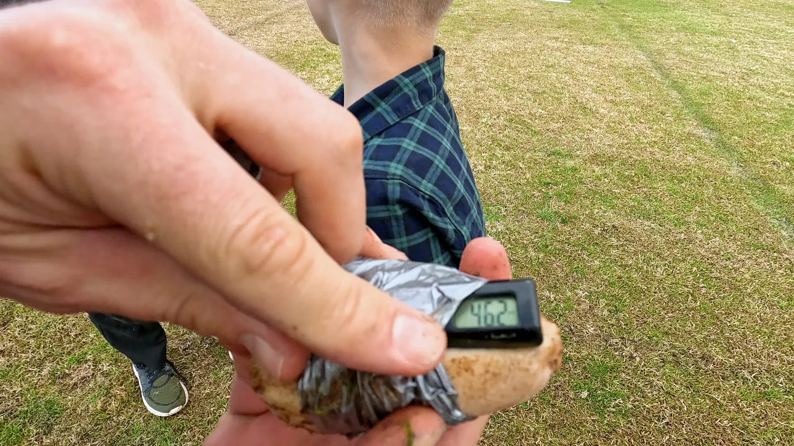 Altimeter shows 462 feet