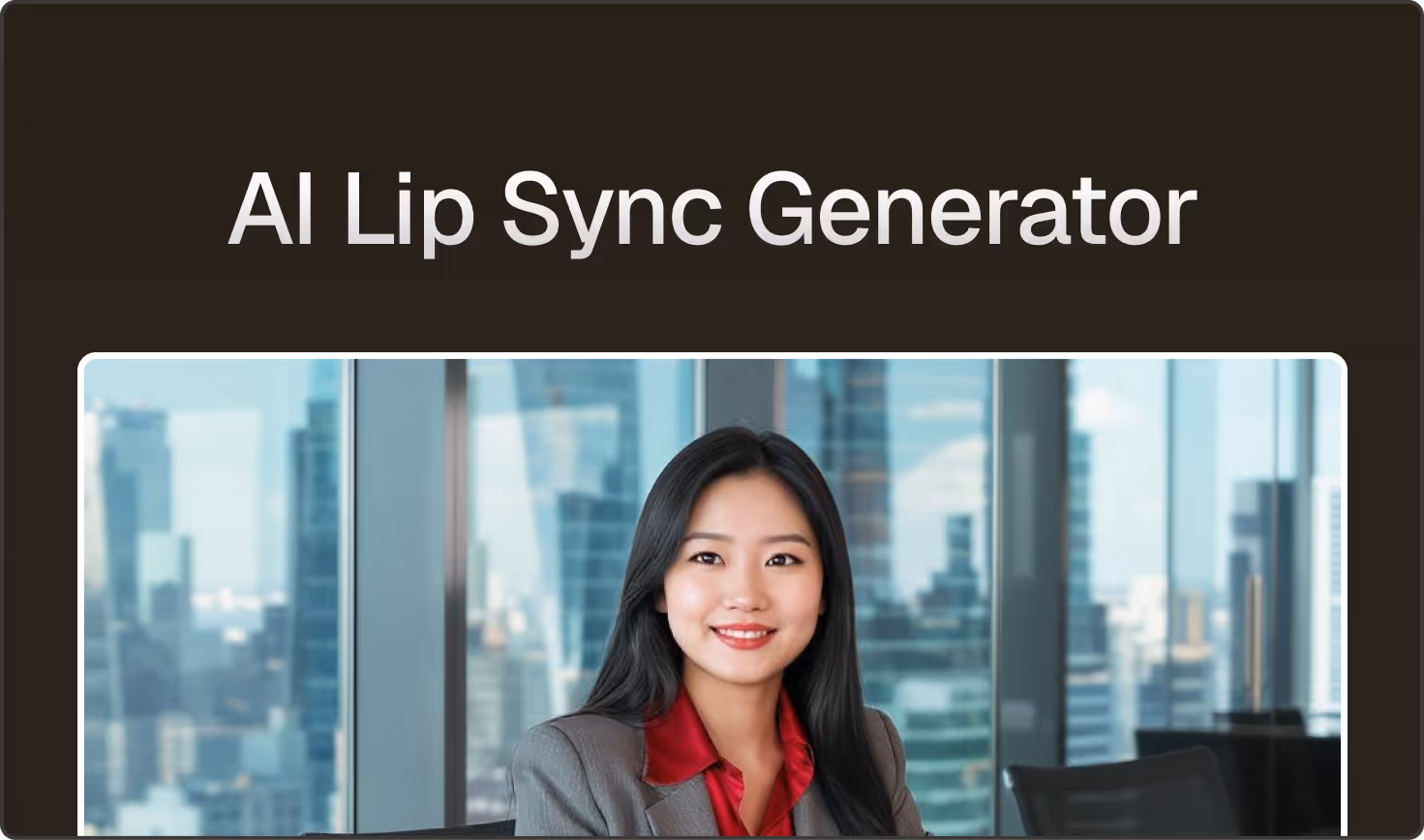 AI Lip Sync generator 