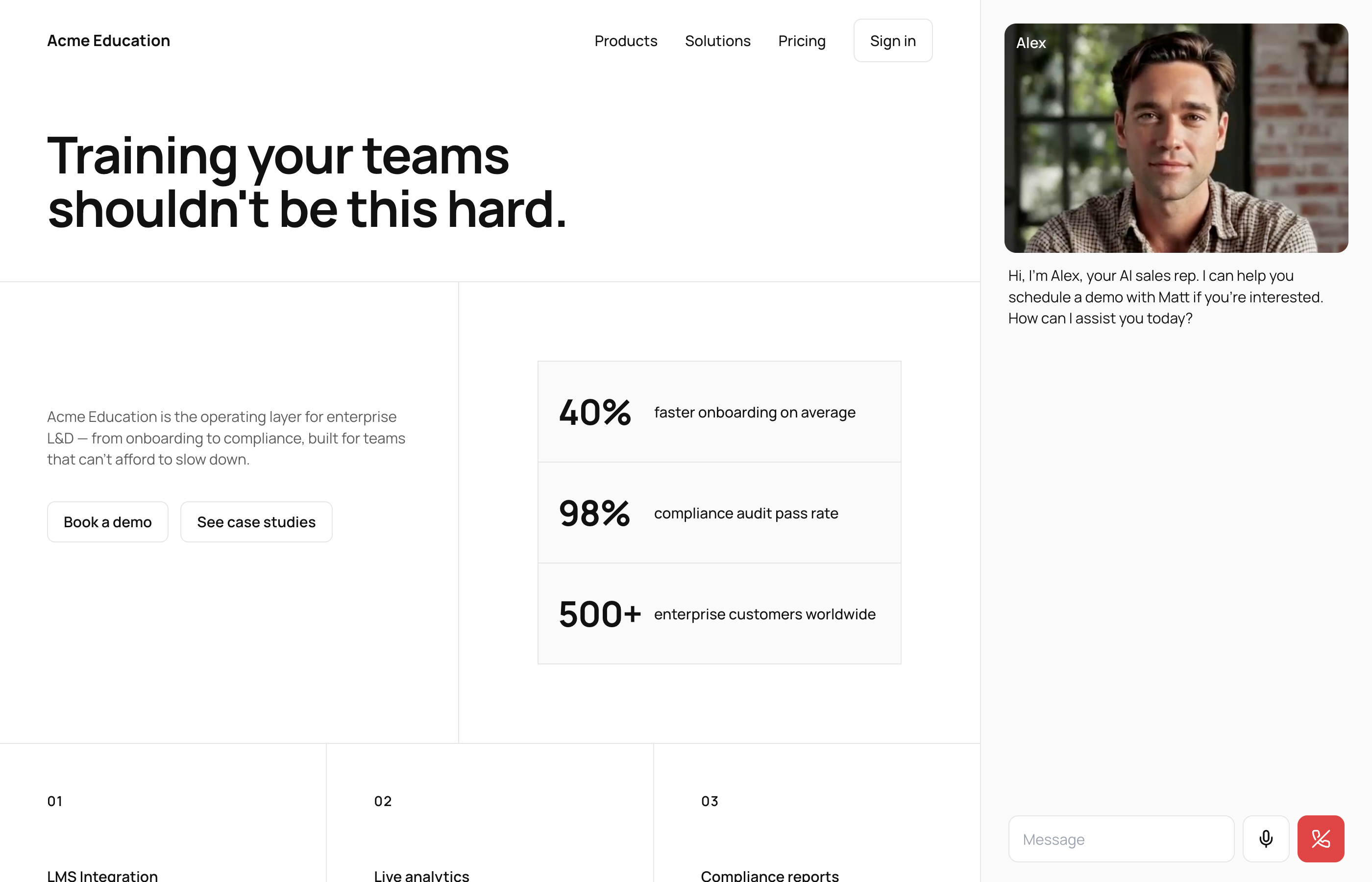 Add an AI sales rep to your website with LemonSlice