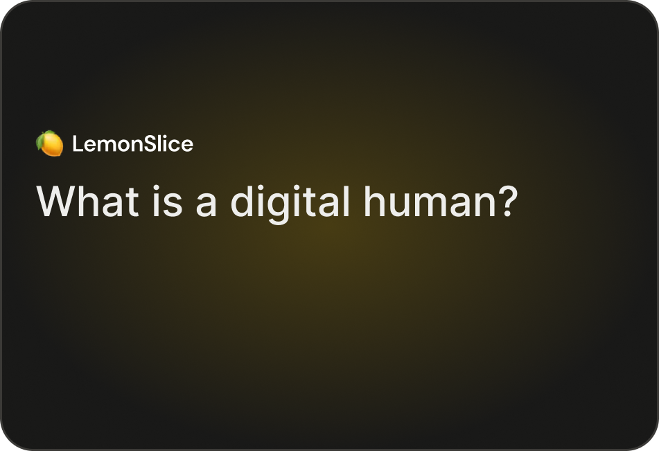 What is a digital human?