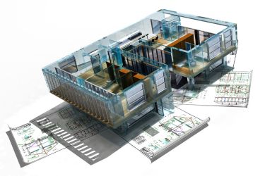 3D Model of a construction project