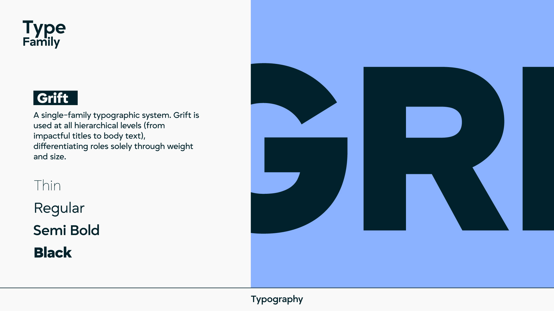 Grift type family specimen