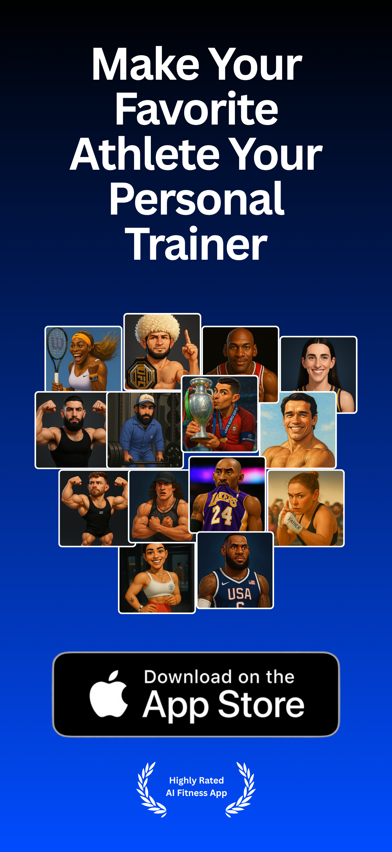 Make your Favorite Athlete your AI Fitness Trainer - Make your Favorite Athlete your AI Fitness Trainer - GetFit AI