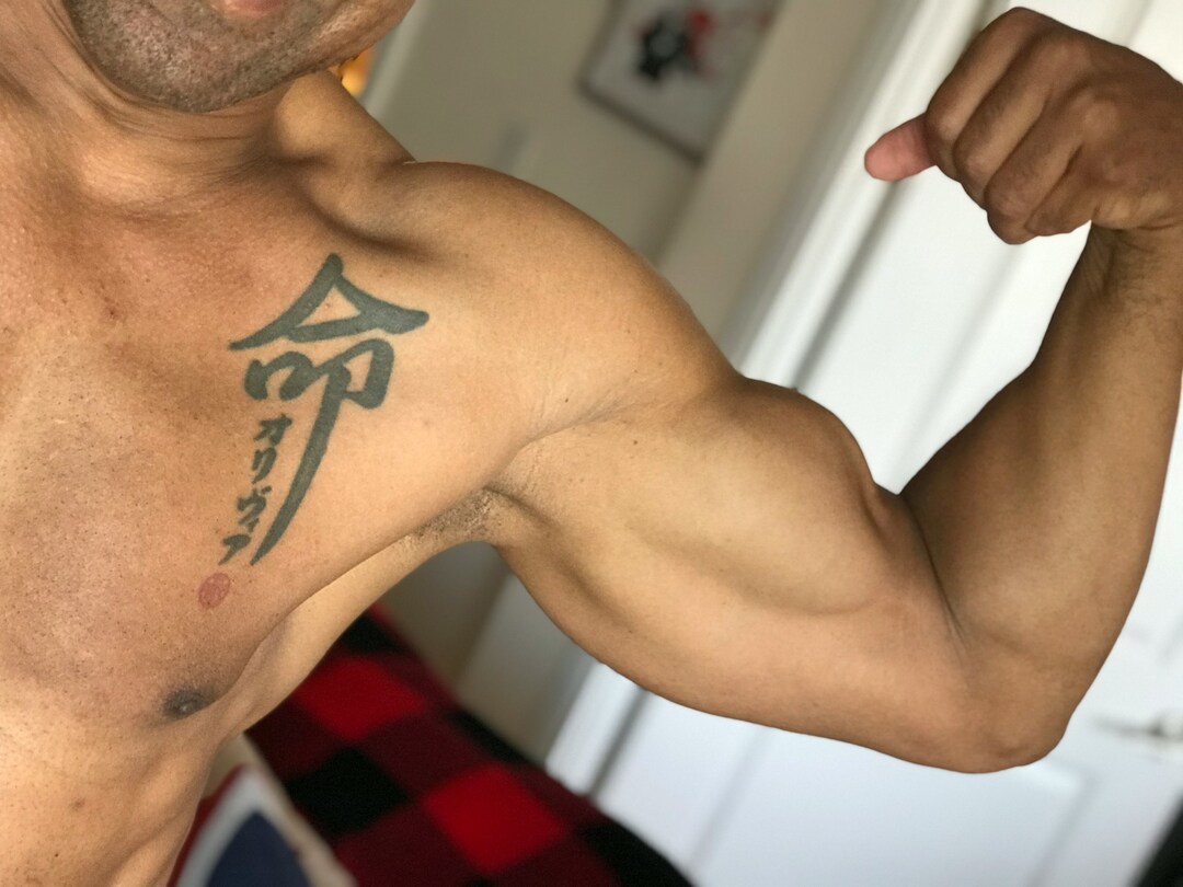 Man Showing Off - Average Grip Strength Male