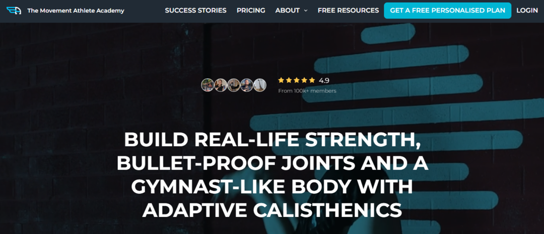 the movement athlete - Best Calisthenics Workout App