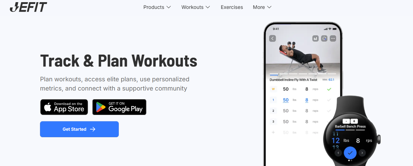 jefit - Best Workout Tracker App