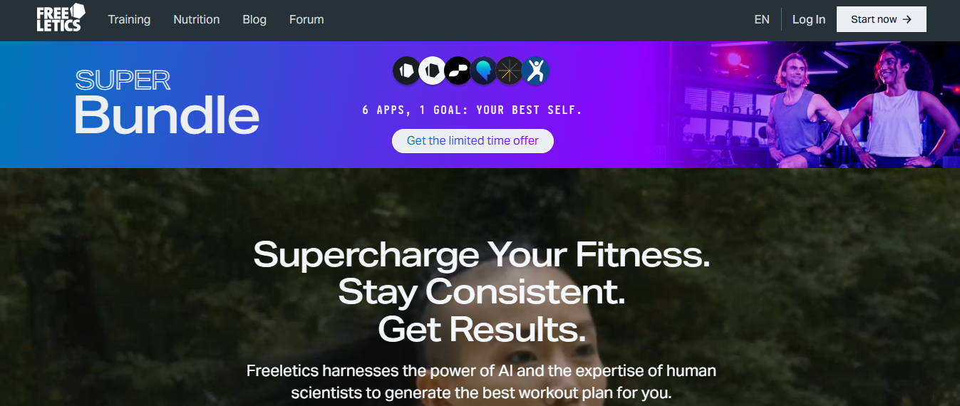 freeletics - Best Workout Tracker App