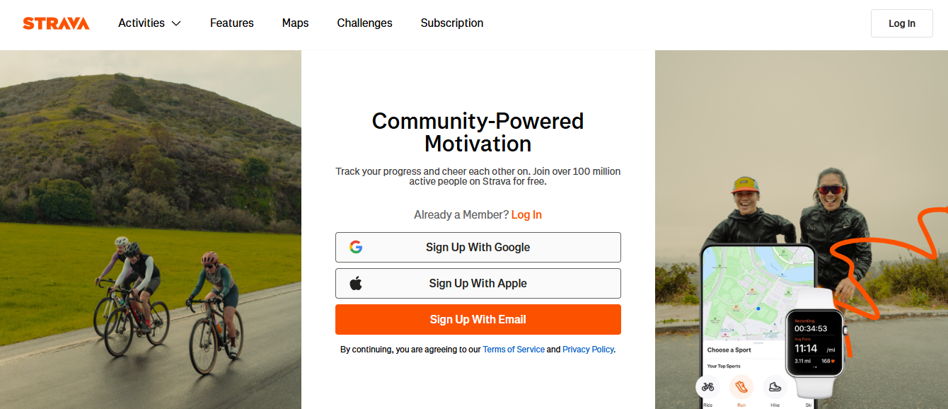 strava - Best Workout Tracker App
