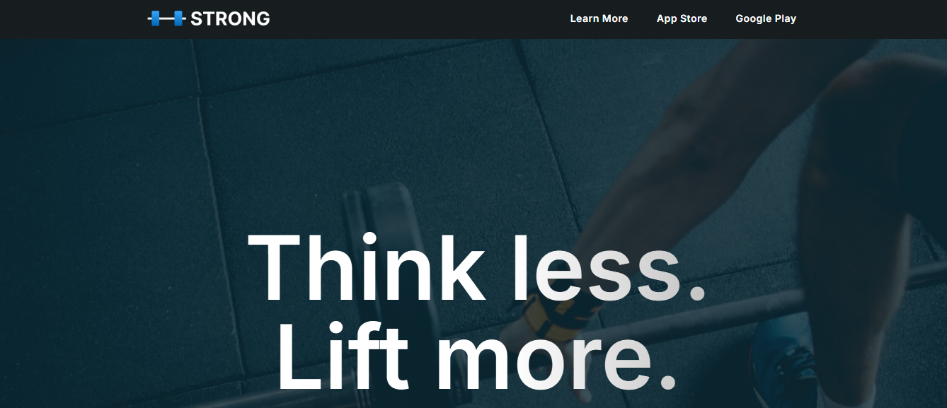 strong workot app - Best Gym Workout App