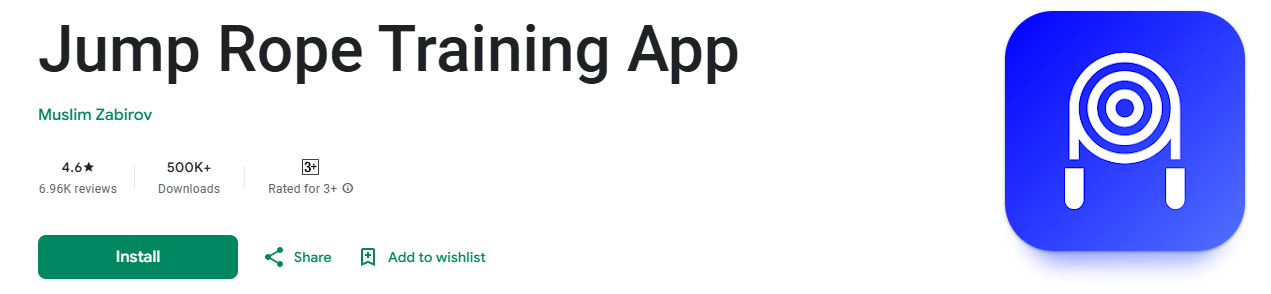 jump rope training - Best Workout Apps