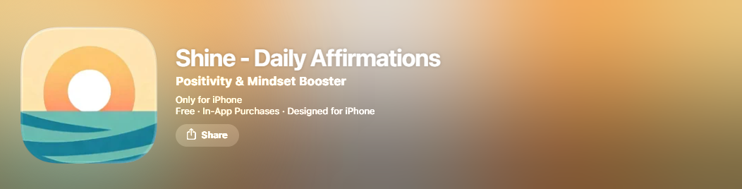 shine - Free Workout Apps For Women