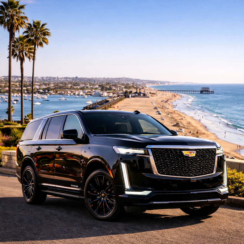 LAX from Newport Beach -SUV