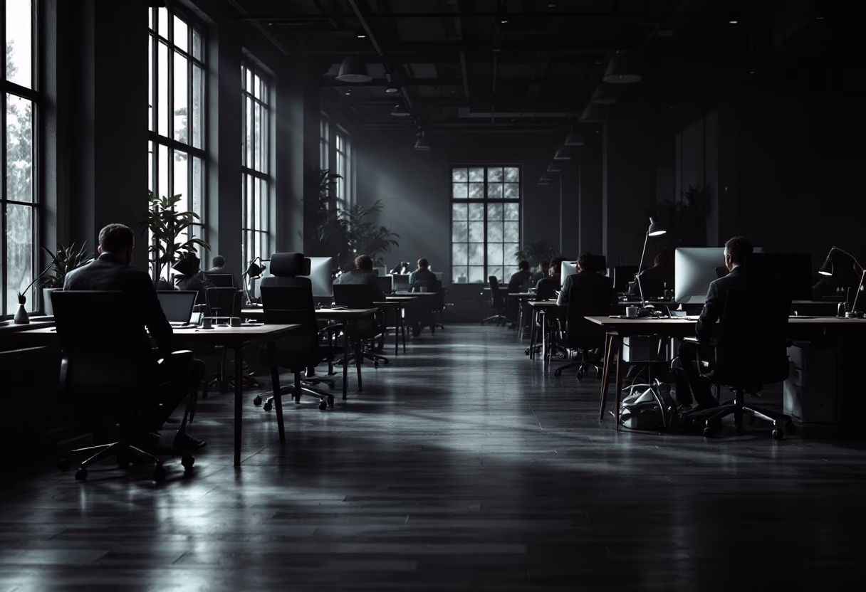 image of busy office environment (for a hr tech)