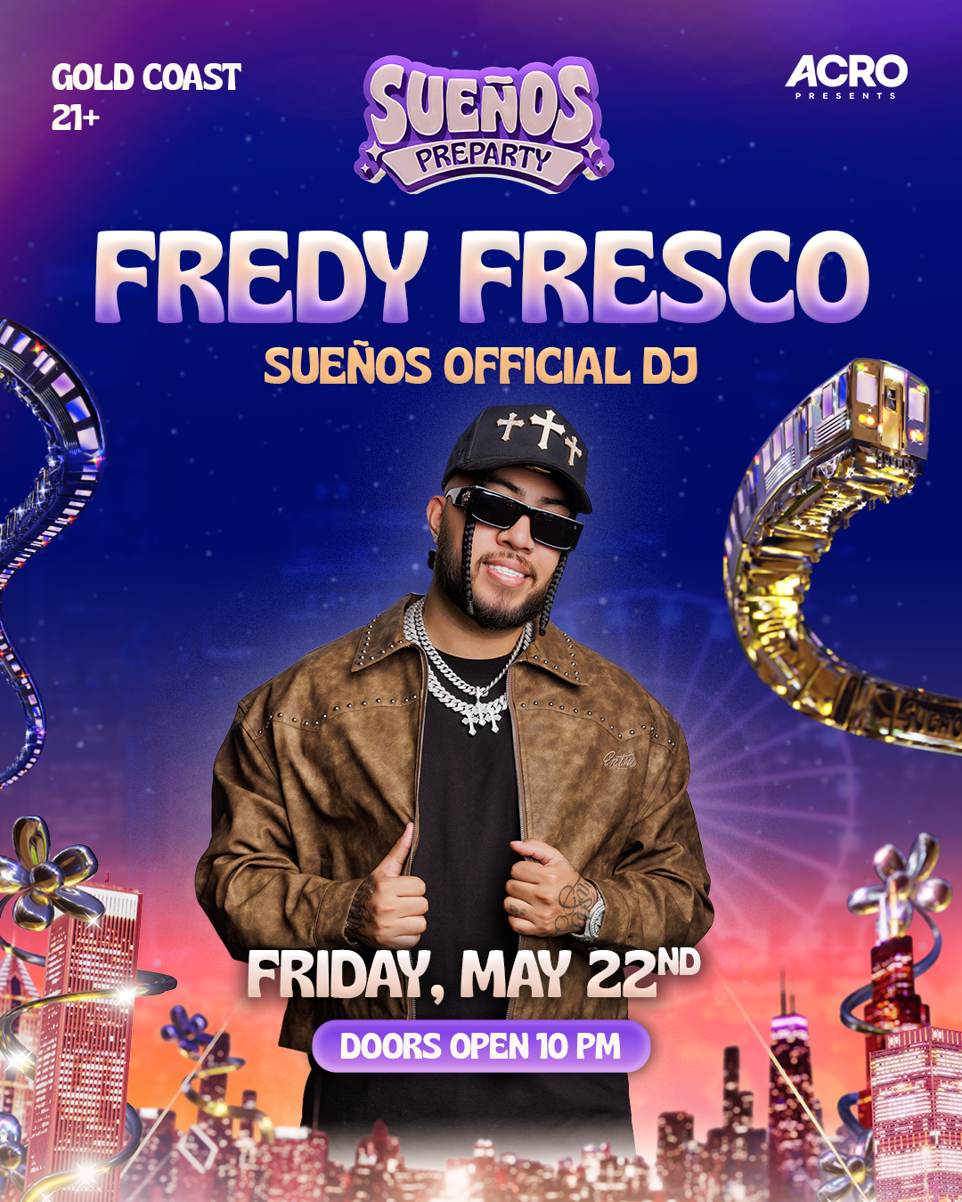 Sueños Official Pre-Party | FREDY FRESCO