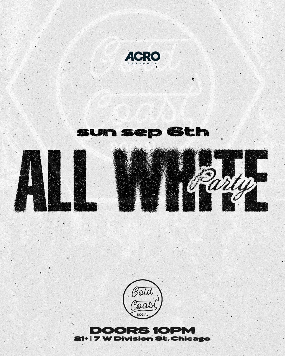 ALL WHITE LABOR DAY PARTY