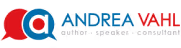 The Andrea Vahl logo
