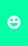 A smiling face